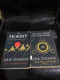 The Hobbit; or, There and Back Again：75th Anniversary Edition+The Fellowship of the Ring (The Lord of the Rings, Part 1)[指环王1：魔戒现身]