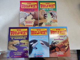 儿童英语书 Killer Whale vs. Great White Shark (Who Would Win?)谁会赢系列:杀人鲸和大白鲨比拼，等5册合售