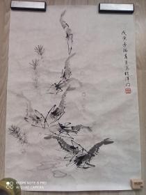 王凤岗国画 名人字画收藏 69*48CM 真迹