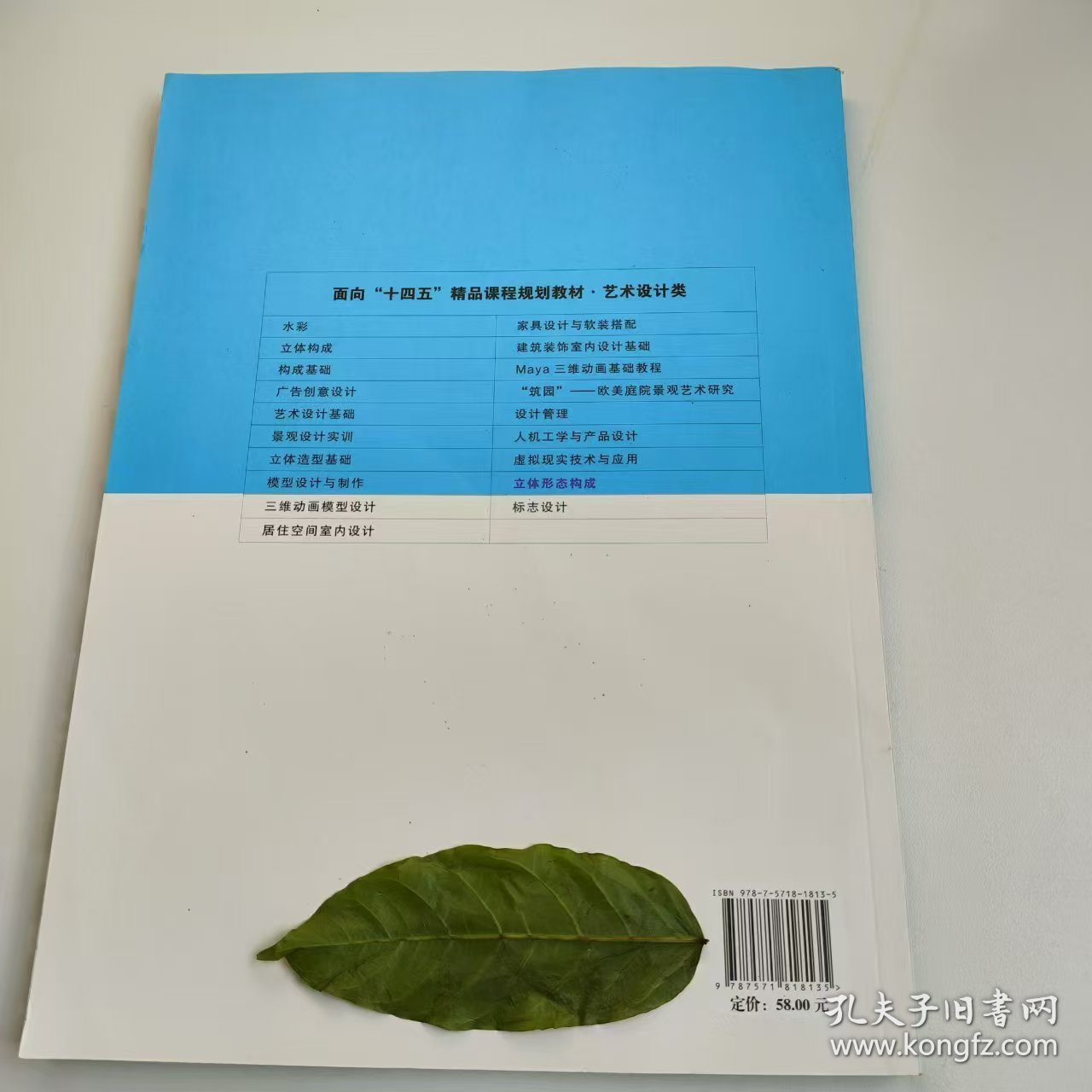 【正版二手】立体形态构成张洪梅河北美术出版社9787571818135