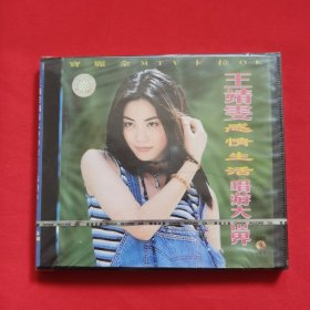 2碟装CD；王靖雯感情生活唱游大世界（未开封）