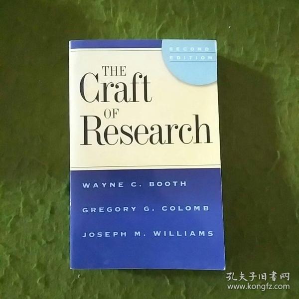 The Craft of Research, 2nd edition