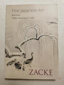 ZACKE 2021年 日本根付 金属制品 象牙雕刻 微型金属制品 武士刀剑与盔甲 漆器 提物 艺术品拍卖会