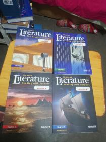 Glencoe Literature Reading with purpose Course 1、2、3、4【16本合售】