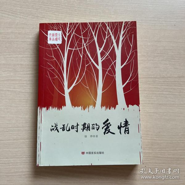 战乱时期的爱情：85后编剧骆烨的人生小说，不同时空下命运、际遇、青春、人性交叉重叠，亦幻亦真！天地无情，人间有爱！