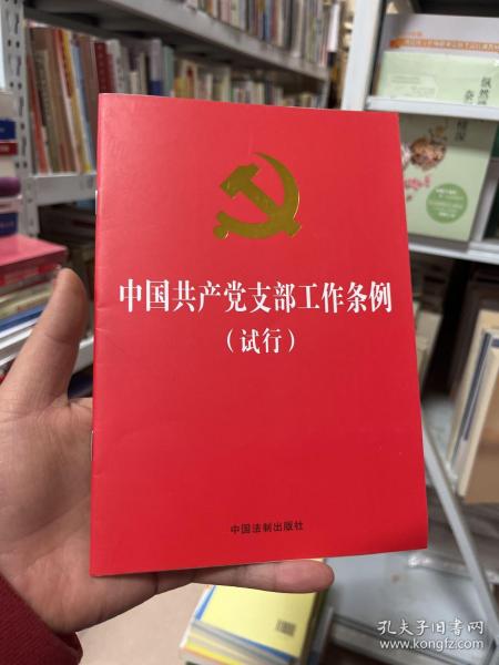 中国共产党支部工作条例（试行）