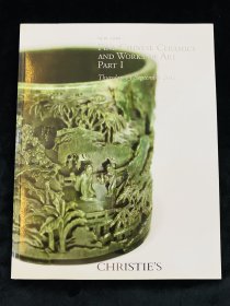 佳士得2012年纽约拍卖会 中国古董 明清瓷器 古代瓷器 陶瓷 玉器 佛像 艺术品 拍卖图录图册