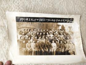 1980年【郑州市卫生学校护士专业二O一班同学毕业合影留念】！25/16.5厘米！品如图