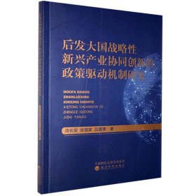 后发大国战略性新兴产业协同创新的政策驱动机制研究 9787521818475 汤长安, 张丽家, 吕殿青著 经济科学出版社