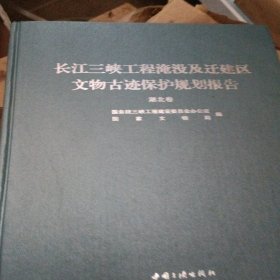 长江三峡工程淹没及迁建区文物古迹保护规划报告全4册