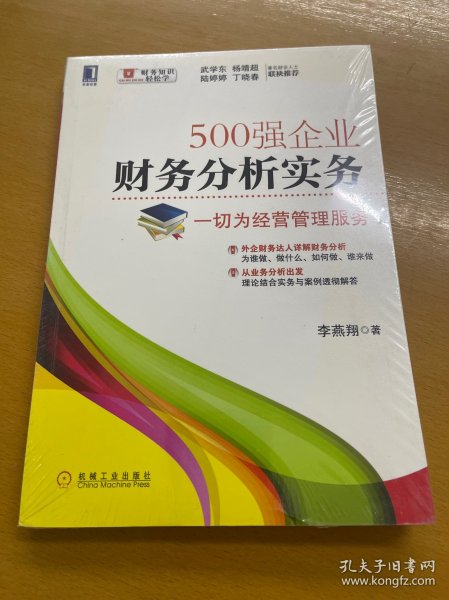 500强企业财务分析实务：一切为经营管理服务