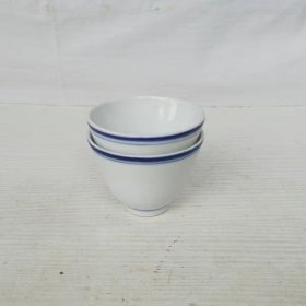 五六十年代湖南衡阳款青花瓷杯茶杯茶碗酒杯
