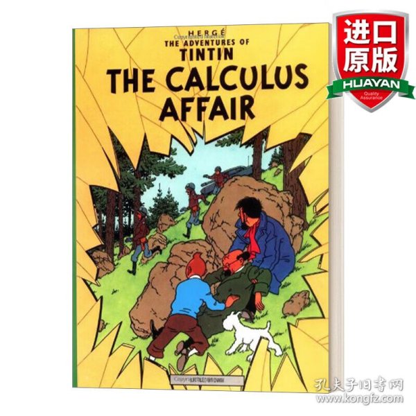 英文原版 The Calculus Affair  丁丁历险记：卡尔库鲁斯案件 英文版 进口英语原版书籍