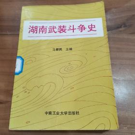 湖南武装斗争史，1993年一版一印仅印2000册，馆藏内页干净，如图所示