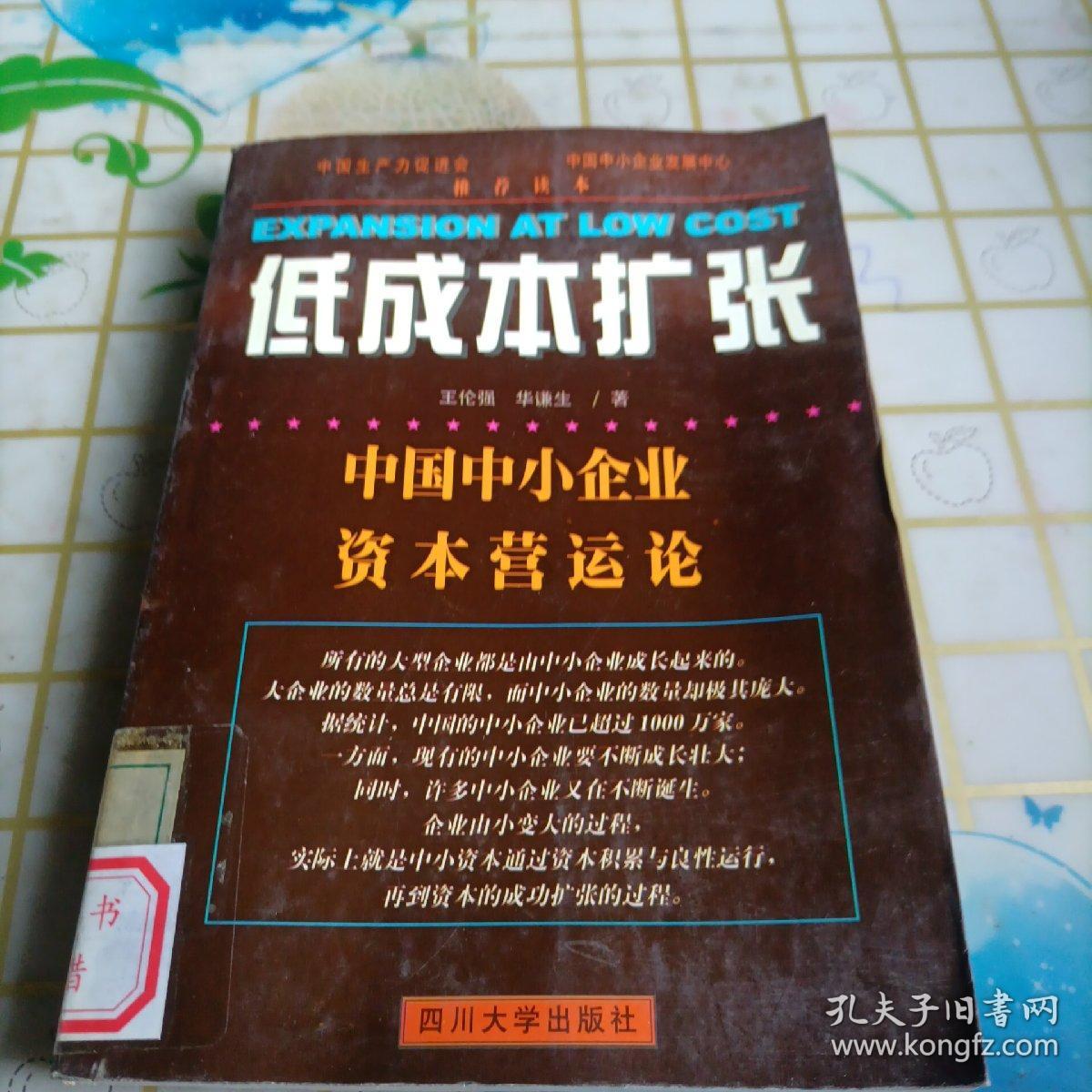 低成本扩张:中国中小企业资本运营论