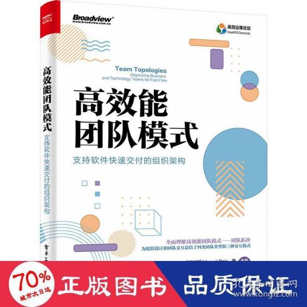 高效能团队模式：支持软件快速交付的组织架构（全彩）