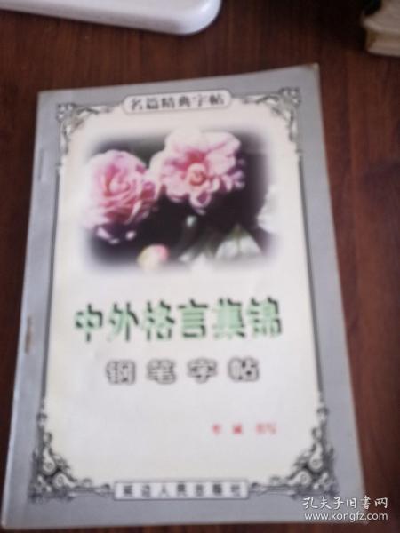 爱情友情赠诗钢笔字帖