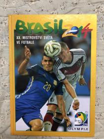 原版足球画册 2014世界杯特刊捷克版