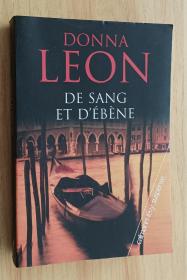 法文书 De sang et d'ébène  de Donna Leon (Auteur)