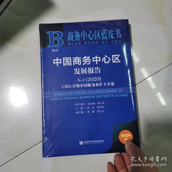 商务中心区蓝皮书：中国商务中心区发展报告No.6（2020）