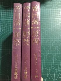 长篇历史小说曾国藩(共3部)血祭、野焚、黑雨（精装）