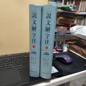 说文解字注上下册（私藏品好，内页干净无笔记，详细参照书影）客厅6-3