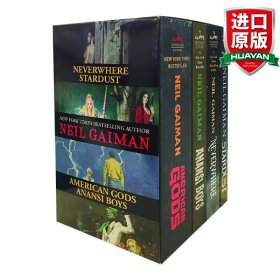 英文原版 Neil Gailman Mass Market Boxset 尼尔·盖曼小说简装套装 英文版 进口英语原版书籍
