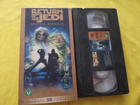 录像带：RETURN OF THE JEDI（国外片子）无字幕解说 星球大战3绝地归来 科幻电影