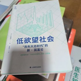 低欲望社会：“丧失大志时代”的新·国富论