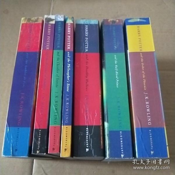 HARRY P0TTER 哈利波特 英文版 7册