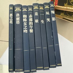 世界禁书文库8册合售 恶之花 洛丽塔 蜘蛛女之吻 赤裸的午餐 羞耻 一生 玩笑 缩影