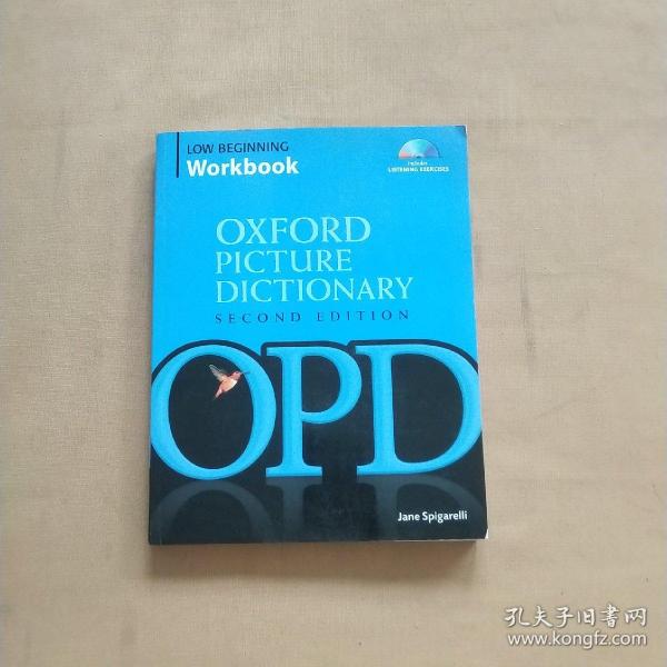 The Oxford Picture Dictionary Low Beginning Workbook 牛津图片词典 第二版 入门-低级 附CD 英文原版.