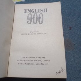 ENGLISH 900    Books1——3