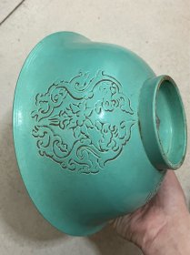松石釉碗