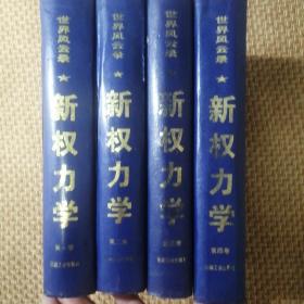 世界风云录:新权力学:权力的角逐、运用、制约、衰败与复归（1999年1版1印）全4册合售