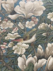 黄居寀花卉绢本立轴