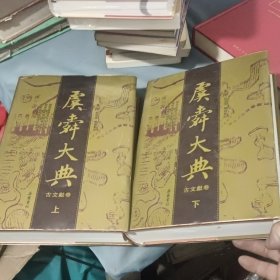 虞舜大典（古文献卷） 16开精装 全二册