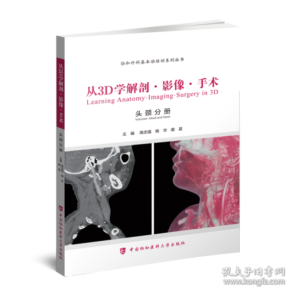 从3d学解剖·影像·手术：头颈分册 外科 高志强,杨华,蔺晨