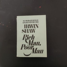 Irwin Shaw : Rich Man, Poor Man：欧文·肖 《富人，穷人》：英文原版