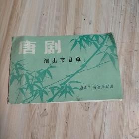 唐剧节目单：血涤鸳鸯剑-- 唐山市实验唐剧团演出（曹旭良、王俊江、崔立国）