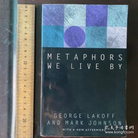 Metaphors We Live By 英文原版现货