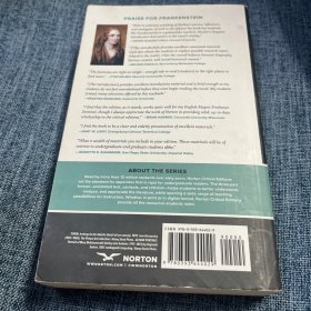 Norton Critical Editions Frankenstein 英文原版 弗兰肯斯坦 诺顿文学解读系列