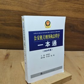 公安机关刑事执法程序一本通（2020年版）