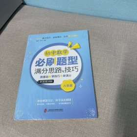 初中数学必刷题型满分思路与技巧——测基础+学技巧+刷满分（八年级）
