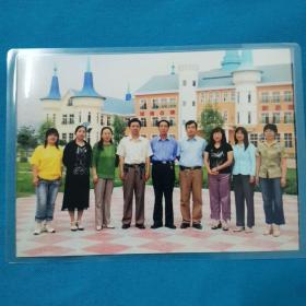 老照片  北京市延庆沈家营中心小学2006年六年级毕业留念   教职工