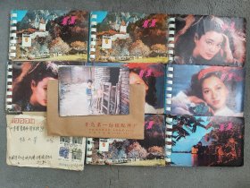 老照片8本 青岛纺织系统照片，青岛风景家庭等 有一封信 几百张