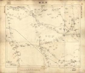 古地图0558-11古地图1894 北京近傍图壹览  采育镇。纸本大小55*66厘米。宣纸艺术微喷复制。