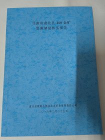 甘肃省肃北县460金矿资源储量核实报告（大16开80页）