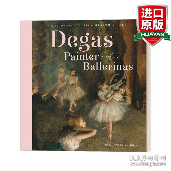 英文原版 Degas, Painter of Ballerinas 德加:芭蕾画家 儿童艺术 精装 英文版 进口英语原版书籍