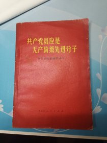 共产党员应是无产阶级先进分子
